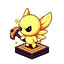 Cryptojacker Sprite enemy - represents cryptojacking attacks