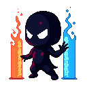 MitM Shadow enemy - represents man-in-the-middle attacks